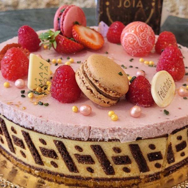 Biscuit de maduixa la Manjoia